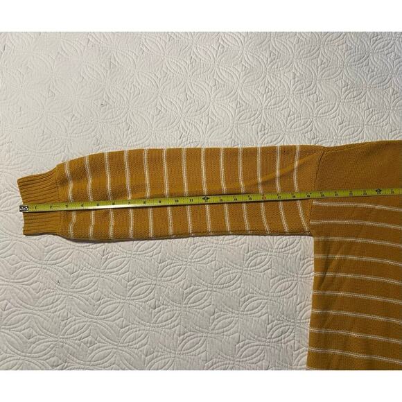 Cute yellow striped sweater by Marled
Size small 
Good condition - Picture 8 of 8